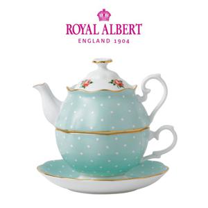 [로얄알버트]뉴황실장미 티포원 폴카로즈