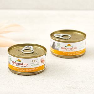 알모네이쳐 캣 닭가슴살 캔 70g 고양이 주식캔 고양이 사료