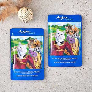 오쥬 바이 로우즈 참치&고등어 파우치 69g 고양이 사료 고양이 사료