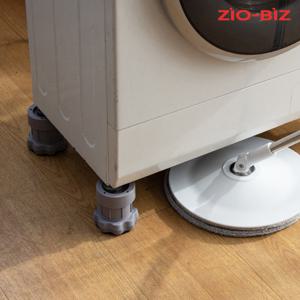 세탁기 받침대 높이조절형 4개세트/냉장고 진동 밀림 소음방지