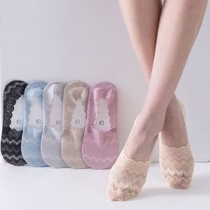 RT 여성 덧신W153 페이크삭스 레이스덧신 여자 여름 양말