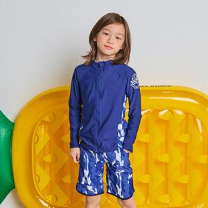 [아이스샌드(아동)]주니어 래쉬가드 수모 SET / BR-8817