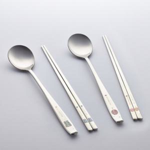 [골든벨]아이스크림 컬러 레이저 부부수저