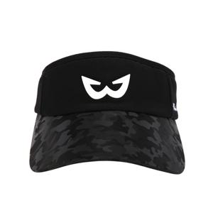 화이트볼 골프웨어 여성 카모 골프 선캡 WB21SUWC01BK (블랙)