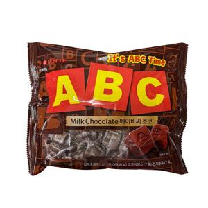 롯데제과 abc초콜릿 187g / 초콜렛 초코렛