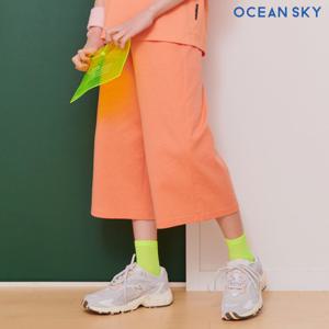 [오션스카이]여아 원포인트 7부 웜업 팬츠-BCJG2752E0Q