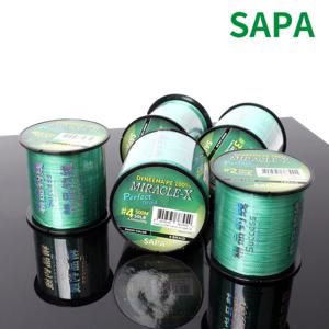 퍼펙트브레이드 카키 500M 4호 X4 벌크 합사 낚시 줄