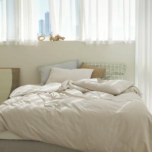 [파르페by알레르망] 햄튼 면모달 워싱 침구 누빔이불세트 S/SS