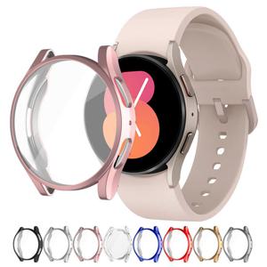 갤럭시워치 5 4 강화유리 액정 보호 TPU 풀커버 케이스  40 44MM