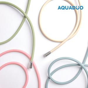 아쿠아듀오 물때X꼬임방지 항균작용 샤워기호스 1.5m