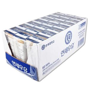 코스트코 연세 멸균 우유 4200ml (200ml x 24개)