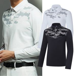 비티알 BTR 남성 골프웨어 가을 긴팔 스포티 카라 티셔츠