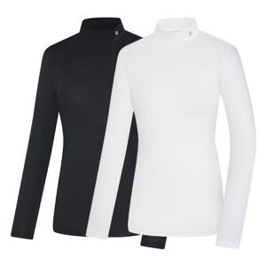 콜핑 여성 여름 아이스본 냉감 하이넥 티셔츠