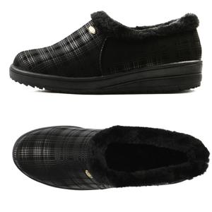 월드컵 기차표 알리아 블랙 여성 캐주얼화 방한화