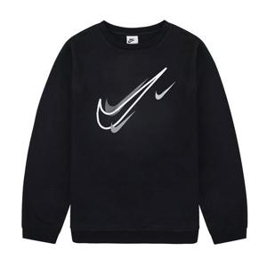 [나이키 주니어]나이키 NSW 스포츠웨어 SOS 플리스 여성 아동 주니어 긴팔티 블랙 DX2296-010