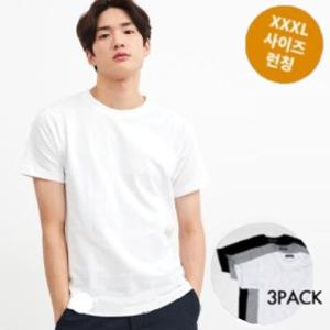 [지오다노]남여공용학생이너용반팔티3장243801