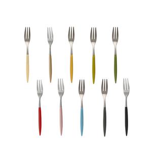 까사무띠 아모르 실버 티포크 10colors 2P