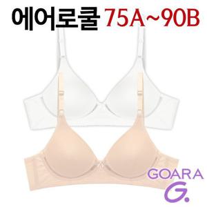 [고아라]주니어3단계 에어로쿨 노와이어 메쉬몰드브라1종(BR5603)75A-90B