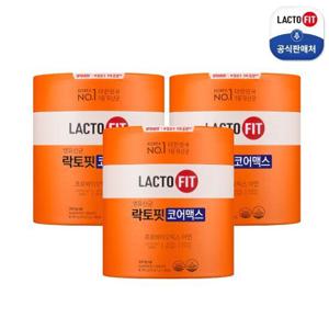 락토핏 코어맥스유산균 180포x3통(총540포)