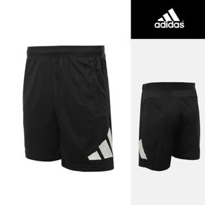 아디다스 트레이닝 에센셜 로고 반바지(IB8121) 팬츠