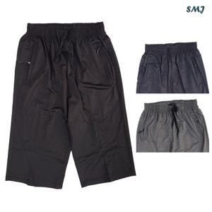 SMJ357 남자 7부 밴드 반바지 중년 남성 밴딩 반바지 7부바지