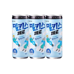 롯데칠성 밀키스 제로 250ml 30캔