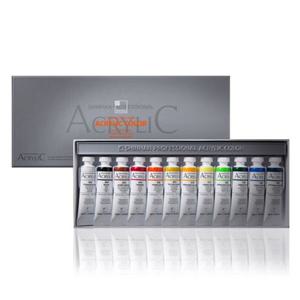 신한 아크릴물감 20ml 12색 전문가용