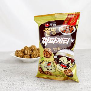 농심 쫄병스낵 짜파게티맛 77g / 라면땅 간식