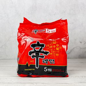 농심 신라면 멀티팩 120g (5봉지) / 봉지라면