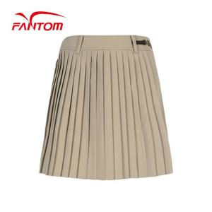 [팬텀] 여성 허리 장식 플리츠 큐롯 스커트