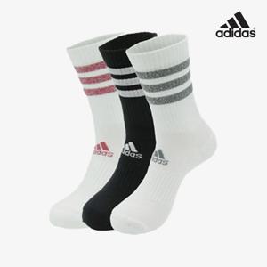 아디다스 삼선 스포츠 헬스 운동 양말 GH7542