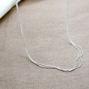 그레이스켈리 볼체인 925 실버 목걸이 NS024