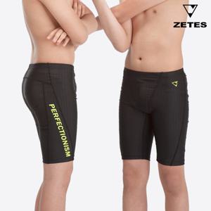 제테스 남아 5부 스윔 팬츠 실내수영복 B_1O857