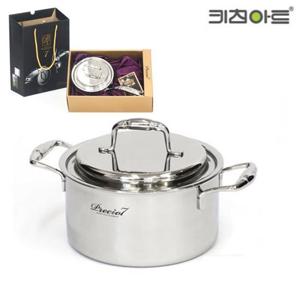 양수냄비 키친아트프레시오 통7중 18cm 304스텐