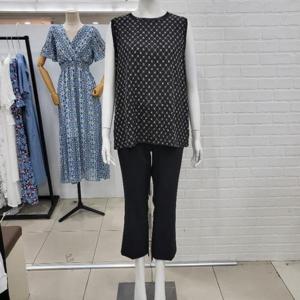 해리앤 DP01 민소매 쉬폰 나시 블라우스 HOSP7807