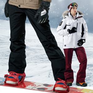 푸조 여성 여자 스키복 스노우보드복 보드 팬츠 바지
