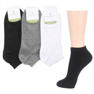 패션양말 여자 베이직 무지 발목 양말 기본 삭스 면양말