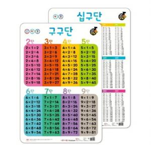 New 소리나는 벽그림 구구단(세이펜 적용 가능)