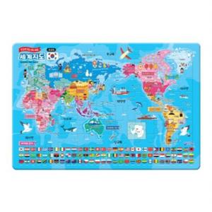 소퍼즐 세계지도(72조각)  한 눈에 보는 지도 퍼즐