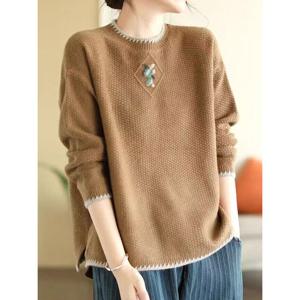 [앳마크]ATMARK (77까지)다이아에스닉자수니트_AA39KN060G