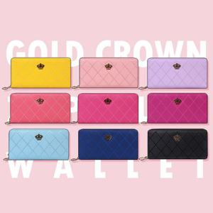 카드지갑 골드크라운지퍼라인장지갑 장지갑 여성지갑
