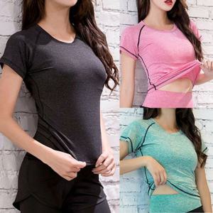 스포츠반팔티 요가 필라테스복 기능성 트레이닝웨어