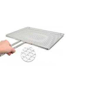 스텐 사각 겹석쇠 구이그릴-소