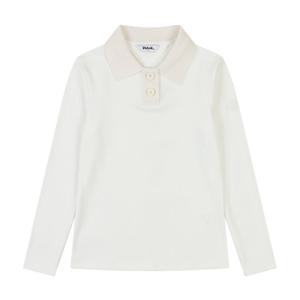 [볼빅어패럴] 여성 골프 니트에리 티셔츠 VLTSNA02_OW