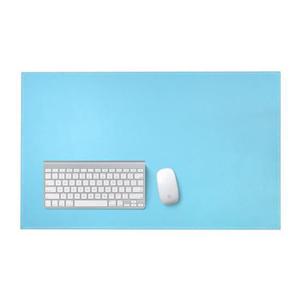 사무실 정리 심플컬러 양면가죽매트 대형 데스크패드