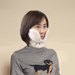 양털 골프마스크 겨울용 방한 자외선차단 목 볼커버