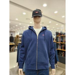 [리바이스] 공용 스몰로고 기모 후드집업 34259-0038