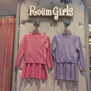 로엠걸즈 DP01 케이블조직 스웨터세트 RGSM2416P