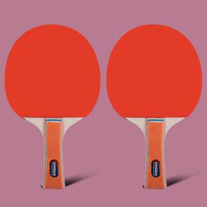 런웨이브 LW-0321 탁구라켓 탁구공 세트 쉐이크 양면 탁구채