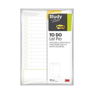 3M 포스트잇 스터디메이트 TO DO List 660 스케줄